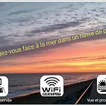 L'emeraude, Les Pieds Dans L'eau Apartament *